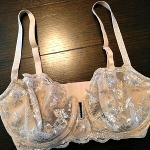 VS Bra with Silver Detail